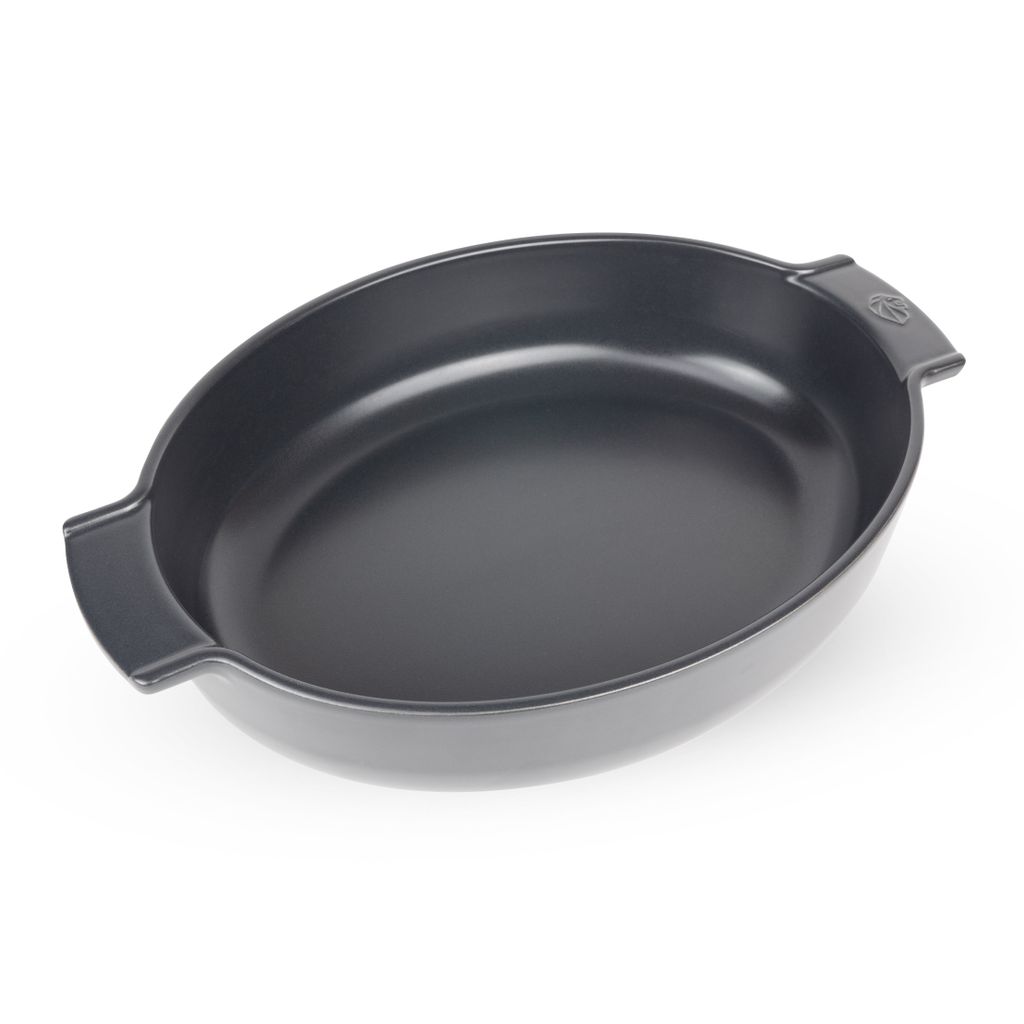 Plat à four ovale ardoise 40 cm - Visuel 0